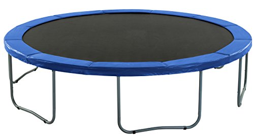 Outdoor Heights Super Round Trampoline Replacement Safety Pad |Spring Cover for Rectangular Trampoline | Durable, Water Resistant, 10" Wide| Fits Most Brands| 7.5 Foot - Blue - Thumbnail 6