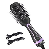 Abody 1875W Hair Dryer, Negative Ionic Blow Dryer with 2 Speed 3 Heat Setting, Cool Shot Button, Lightweight Fast Dry Low Noise with Diffuser & Concentrator, Black