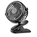 Stroller Fan - Baby Clip on Fan with 3 Speeds - USB and Battery Powered - Easy to Carry in the Provided Bag - 360 Degree Rotation for Baby Stroller Carseat Office Outdoor