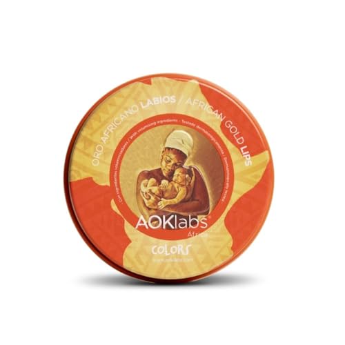 AOKlabs – African Gold Lips 50ml | Volumizing and Lip Repair Balm | SMOOTHES LIP AND NASOLABIAL WRINKLES | More voluminous and repaired lips | Suitable for sensitive and pregnant skin