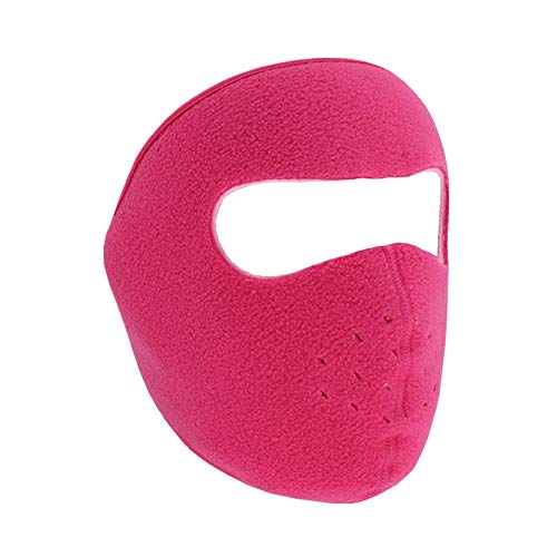 OWMEOT Stretchable Face Shield Mask Guards Balaclava Headwear for Camping,Running,Cycling, Biking, Motorcycling,Fishing,Hunting,Yard Working and Sun UV Protection (Hot Pink)