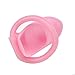 YiFeng Biosourced Resin Male Chastity Cage Device Belt Restraint Men Bondage Fetish ZCS142 (Short, Pink)