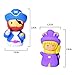 FUN LITTLE TOYS 10 PCs Halloween Finger Puppets for Kids, Best Choice for Halloween Party Favors, Pinata Fillers and Goodie Bag Fillers