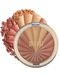 Milani Color Harmony Blush Palette - Bronze Burst (0.3 Ounce) Vegan, Cruelty-Free Powder Blush Compact - Shape, Contour & Highlight Face with 4 Matte Shades