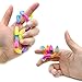 NANAHouse Set of 4 Tangle Fidget Sensory Toys Relieves Stress and Anxiety Attention Toy - Random Color