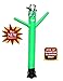 LookOurWay Air Dancers Wacky Waving Inflatable Tube Man Set - 10 Feet Tall Inflatable Dancing Man with Blower - Green