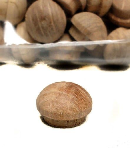200 Oak 3/8" Wood Button Plugs, by Wood Carver Tools