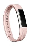 Fitbit Alta Bands,Qadou Soft Adjustable Newest Replacement Bands for Fitbit Alta 12 Colors choose (pink)