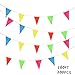 Banner Flags Outdoor Party Pennant Multicolor Triangle Flags For Festival Decor, 260ft