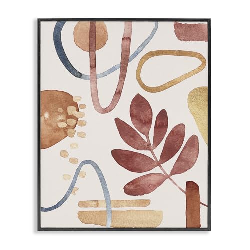 'Earthy Organic Nature & Shapes'| Framed Giclee Art