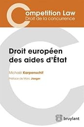 Droit européen des aides d'État
