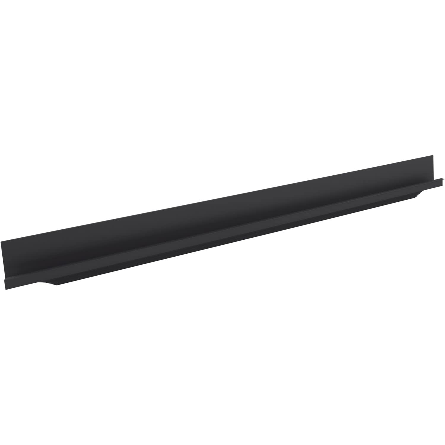 Schüco Accuride 100005590 Black Anodised Handle Grande Cabinet Door Handle 545 mm Profile Strip for Milling for Furniture Fronts Aluminium 545 mm