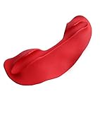 AbraFit Barbell Squat Pad Squat Bar Pads Neck and Shoulder Protection Pads (Red)