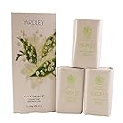 Lily of the Valley by Yardley of London for Women Luxury Soap 3.5 Ounce - 3 Bars per Box