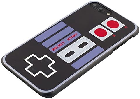 Nintendo iPhone 7 Plus Case by Rocketcases - Original NES Controller - iPhone 7 Plus Compatible - Slim Fit - Lightweight - Hard Shell - Retro Gamer Case - Retail Box Packaging