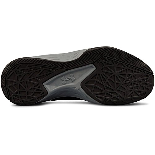 Under Armour Boys' Grade School Jet 2018 Basketball Shoe, Black (002)/Black, 6