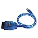 findway [New Version] VAG-COM KKL 409.1 USB Interface Diagnostic Cable for Audi & Volkswagen - OBD2 / OBDII primary