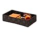 Honey-Can-Do OFC-03707 10.25 by 5.5 by 2.35-Inch Woven Organizer, Small, Espresso Brown