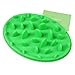 Vofo Slow Pet Feeder Anti-Choke Pet Bowl for Feeding Dogs & Cats - Green(25 18cm)