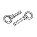 uxcell M8x60mm Wall Concrete Brick Expansion Screws Closed Hook Anchor Bolts 2pcs