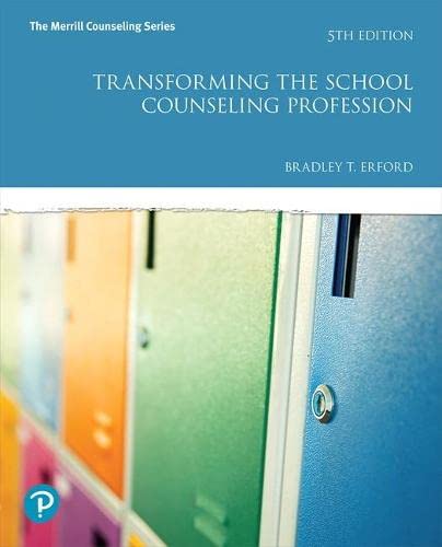 Transforming The School Counseling...