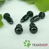 5mm Black Safety Eyes / Plastic Eyes - 10 Pairs