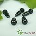 5mm Black Safety Eyes / Plastic Eyes - 10 Pairs