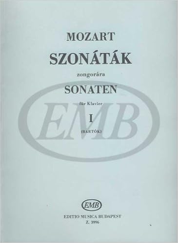 EMB (Editio Musica Budapest) MOZART W.A. - SONATE VOL. 1 - PIANO Partition classique Piano - instrument à clavier Piano: 9790080039960: Amazon.com: Books