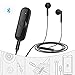 BT Adapter Bluetooth Dongle for Headphones Stereo Car, ULBRE Wearable Low Latency Audio Receiver w Clip n Microphone, Wireless Portable 3.5mm Aux Kit for Earphone, Headset, Speaker, Sport, Answer Call