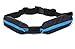 Qzoxx Unisex Super Light Weight Sports Running Waist Pouch Bag Pocket Belt with two pockets for store Smartphone/Keys/Wallet etc...