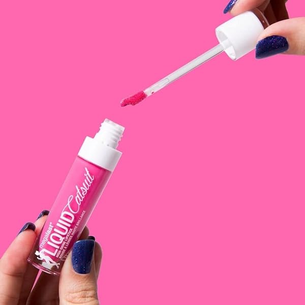 WET N WILD MEGA LAST CATSUIT HIGH-SHINE LIQUID LIPSTICK PINK TAFFY TANTRUM