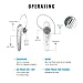 HOCO EBP04 Wireless Bluetooth 4.1 Headset - Noise Cancelling Stereo Sound Quality Earphone&Headsets & Microphone,Soft Earbuds (White)