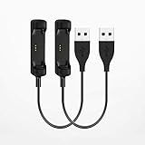 UMTELE for Fitbit Flex 2 Charger, 2Pcs Replacement USB Charger Charging Cable for Fitbit Flex 2