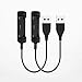 UMTELE for Fitbit Flex 2 Charger, 2Pcs Replacement USB Charger Charging Cable for Fitbit Flex 2