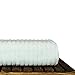Luxury Hotel & Spa Towel Turkish Cotton Ribbed (Bath Towel - Set of 4, White)