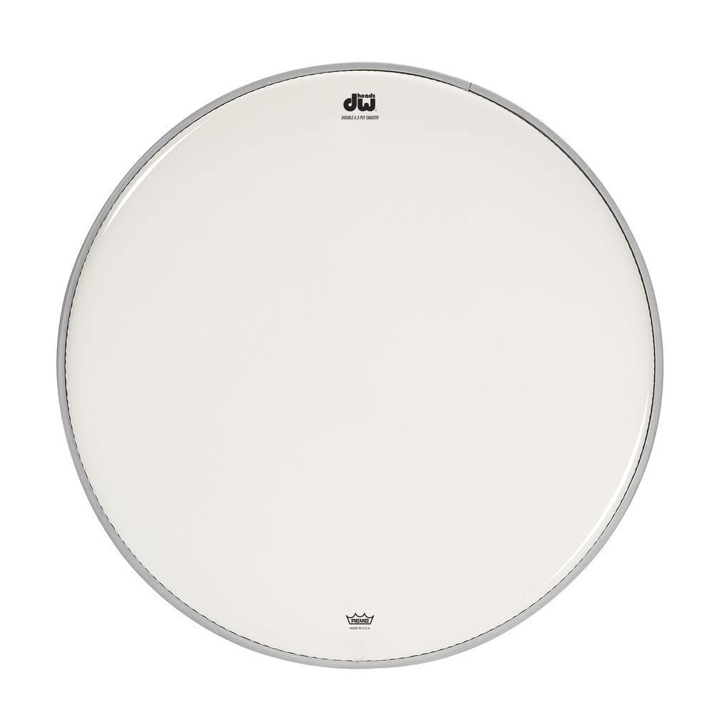 Drum Workshop TomTom Double A Head Rough White 15" DRDHACW15T