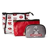 Marilyn Monroe Cosmetic Makeup Bags: Compact Travel Toiletry Bag Set (Compact Travel)