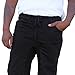 REVOL MEN'S TWILL / DENIM DROP CROTCH HAREM JOGGER PANTS, Medium SG002-BLACK