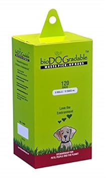 bioDOGradable Waste Pick-up Bags - Pack of 120 Pieces