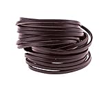 True Heart Style Genuine Leather Wrap Multi-strand 10 Strand Bangle Cuff Bracelet
