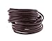 True Heart Style Genuine Leather Wrap Multi-strand 10 Strand Bangle Cuff Bracelet