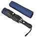 Prodigen Inverted Folding Umbrella Travel Umbrella Windproof Compact Umbrella Inside Out Umbrella Reversible Reverse Umbrella Automatic Open and Close Umbrella for Woman & Man UV Sun & Rain (Blue)