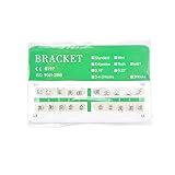 Fencia Dental Orthodontics Brackets Standard Edgewise 022 3-4-5 Hooks - 20Pcs/Pack