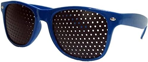 Vision Care Visual Correction Glasses Exercise Improve Eye Eyesight Eyewear (Blue)