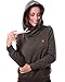 ZANZEA Ladies Autumn Hoodie Sweatshirts Long Sleeve Pockets Slim Tops Blouse DarkGray 8