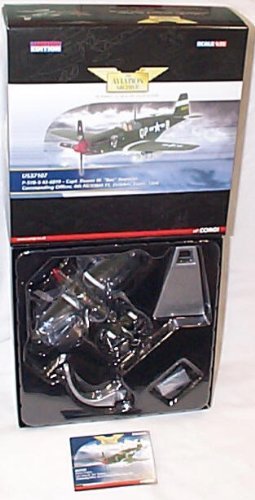 corgi P-51B-5 43 6819 capt duane W bee beenson debden essex 1944 aviation archive collection aircraft 1.72 scale limited edition diecast model by Corgi