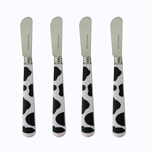 image for 365 Ideas Cow decoration print kitchen decor cutlery set: Cow kitchen 