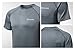 TM-MTS03-DGZ_Medium Tesla Men's HyperDri Short Sleeve T-Shirt Athletic Cool Running Top MTS03