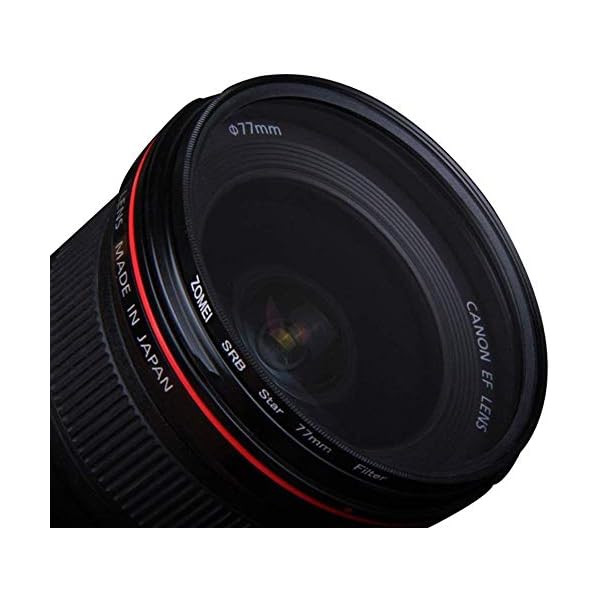 Linghuang Zomei 82 mm Filter, glitzernd, dünn, (4 + 6 + 8 Punkte), Kreuzfilter Light Flare definiert das Objektiv Stern… – Bild 6