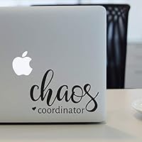Kate KLC Chaos Coordinator Decal - Teacher Sticker - Mom Decal - Laptop Decal - MacBook Sticker - Computer Decal - Car Decal - Yeti Decal - Laptop Sticker and Stick